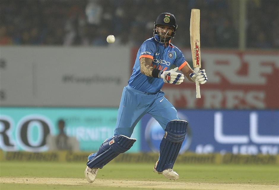 Dhawan, spinners lead India to series-clinching ODI win over Sri Lanka