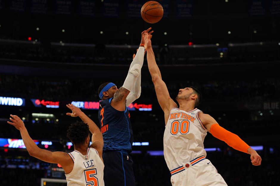 Beasley bags 30 as Knicks spoil Anthony's Garden party