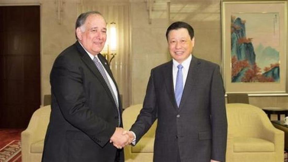 Shanghai mayor meets his Israeli counterpart from Haifa