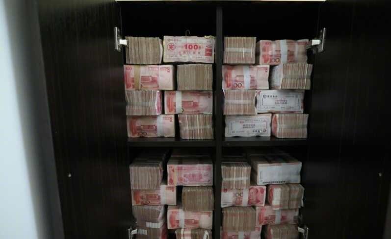 China police seize 55 mln USD in pyramid scheme