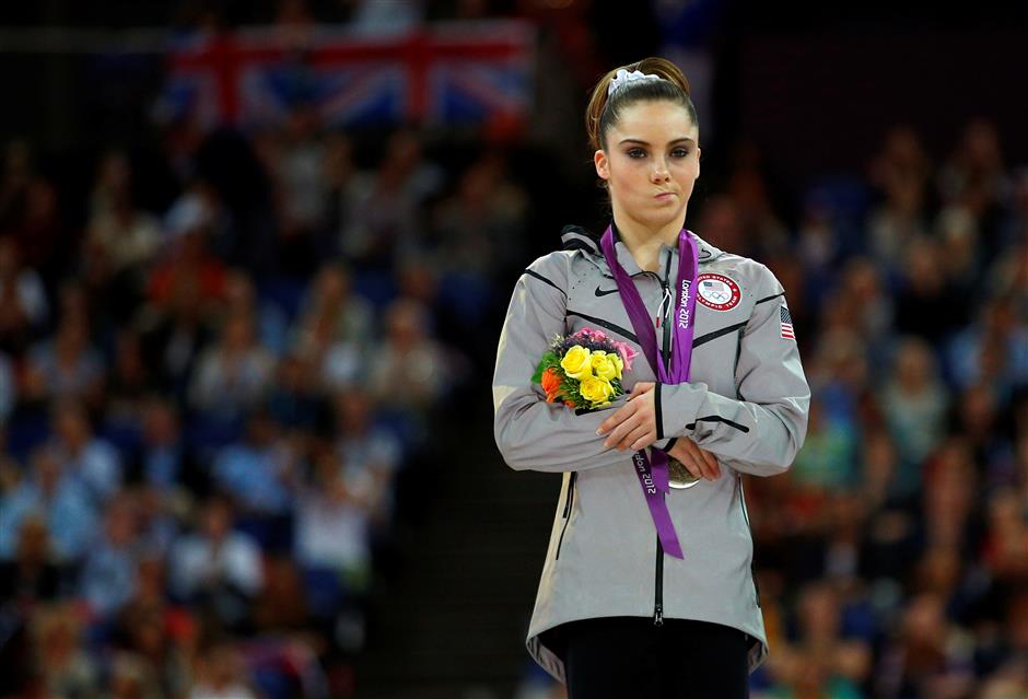 US gymnast Maroney says settlement covered up sex abuse