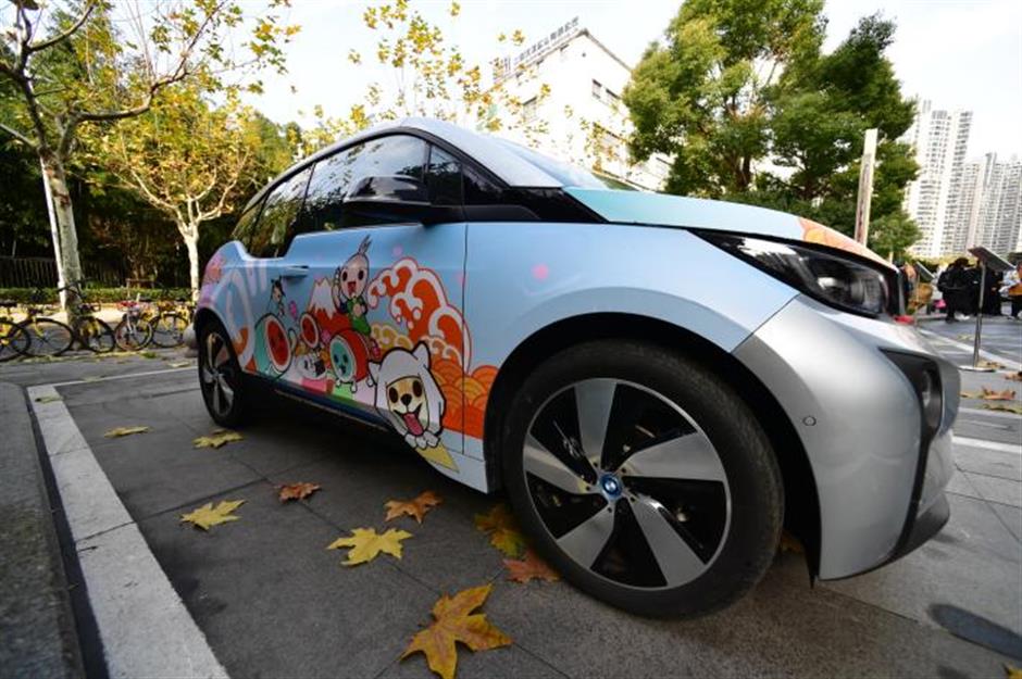 Electric cars spruced up for green transport