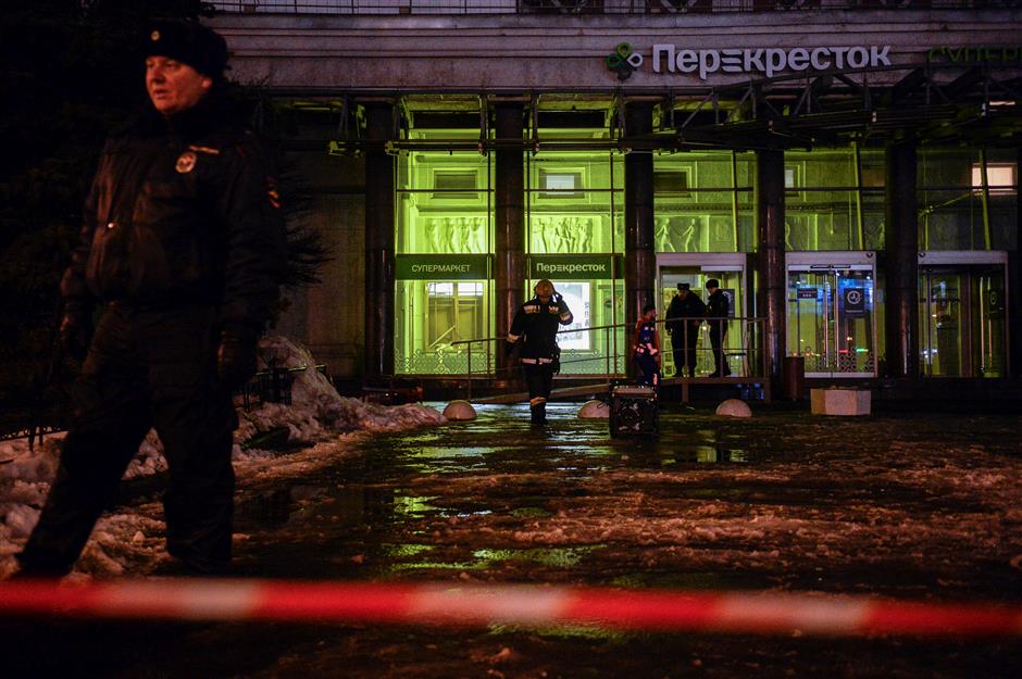 10 people injured in St. Petersburg store explosion: Russian authorities