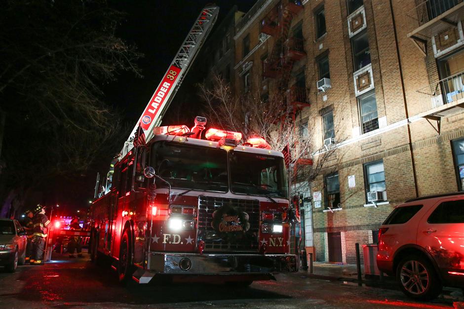 New York City apartment fire kills 12, injures several others