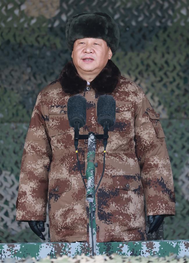 Xi stresses real combat training