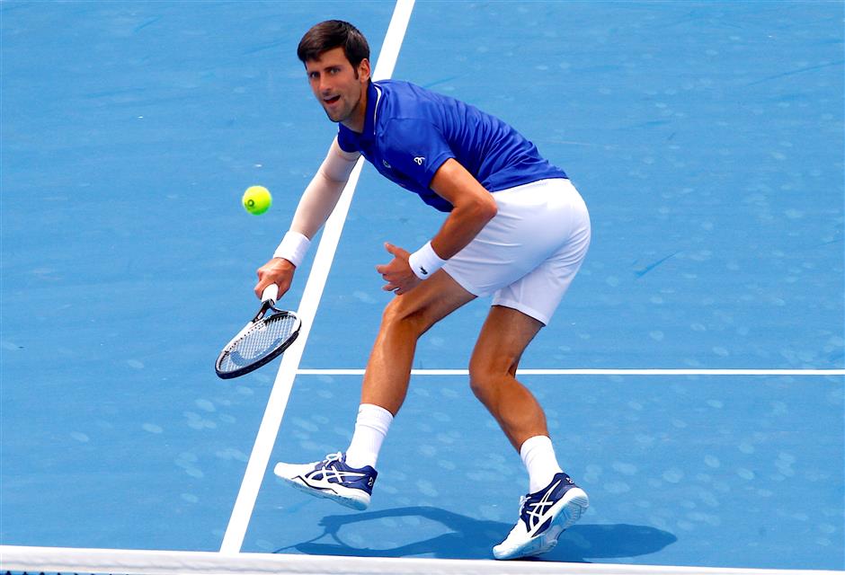 Djokovic dominates on his return from injury