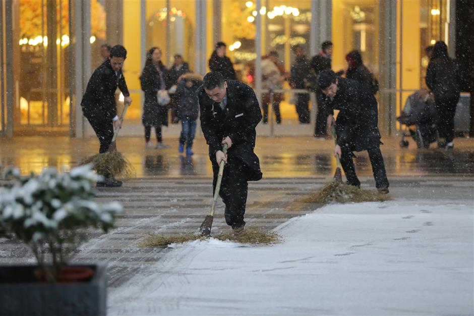 City's heaviest snowfall for 5 years