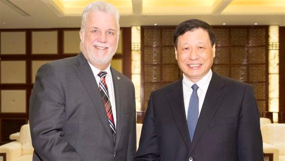 Shanghai and Quebec to boost cooperation in artificial intelligence and cultural industries