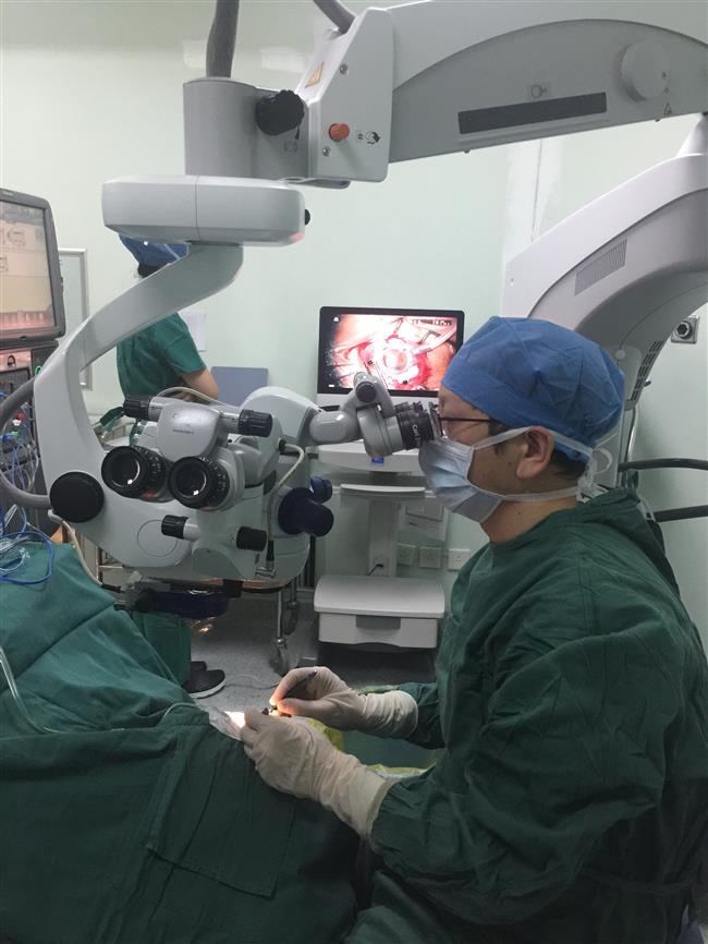 New serious eye disease surgery a success