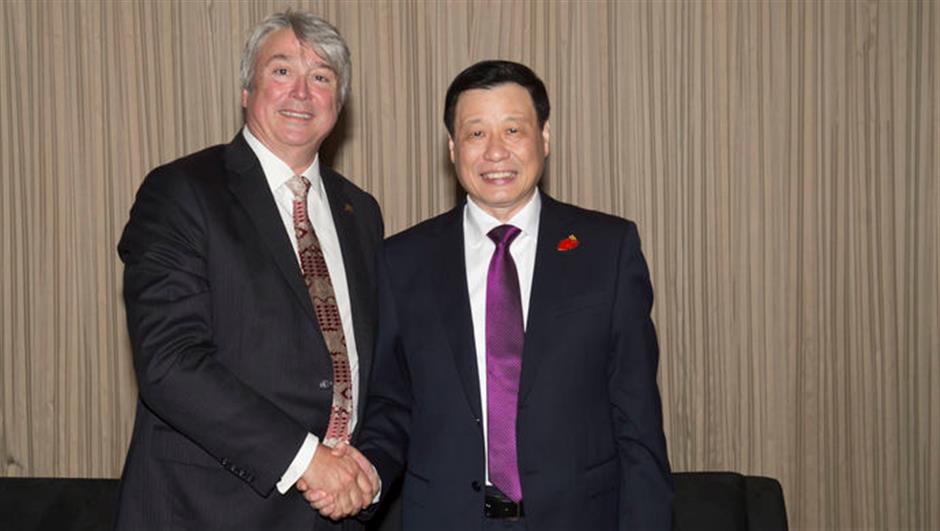 Shanghai mayor meets president and CEO of Worldskills International