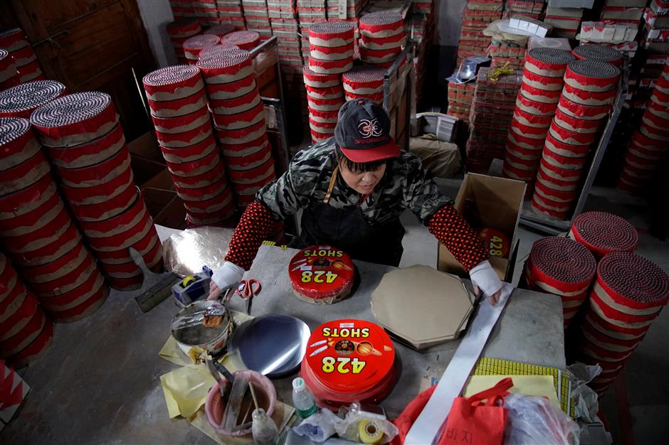 China's millennium-old fireworks hub grapples with bans and shifting traditions