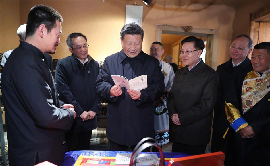 Xi visits epicenter of 2008 Wenchuan earthquake