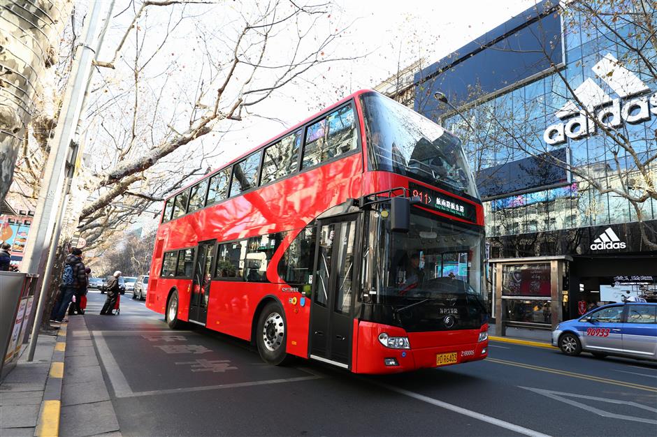 Sleek new 911 double decker buses hit the road