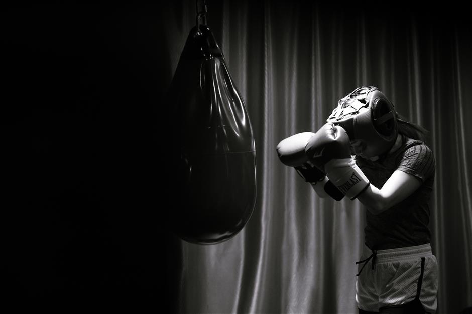 More young women stepping into the boxing ring