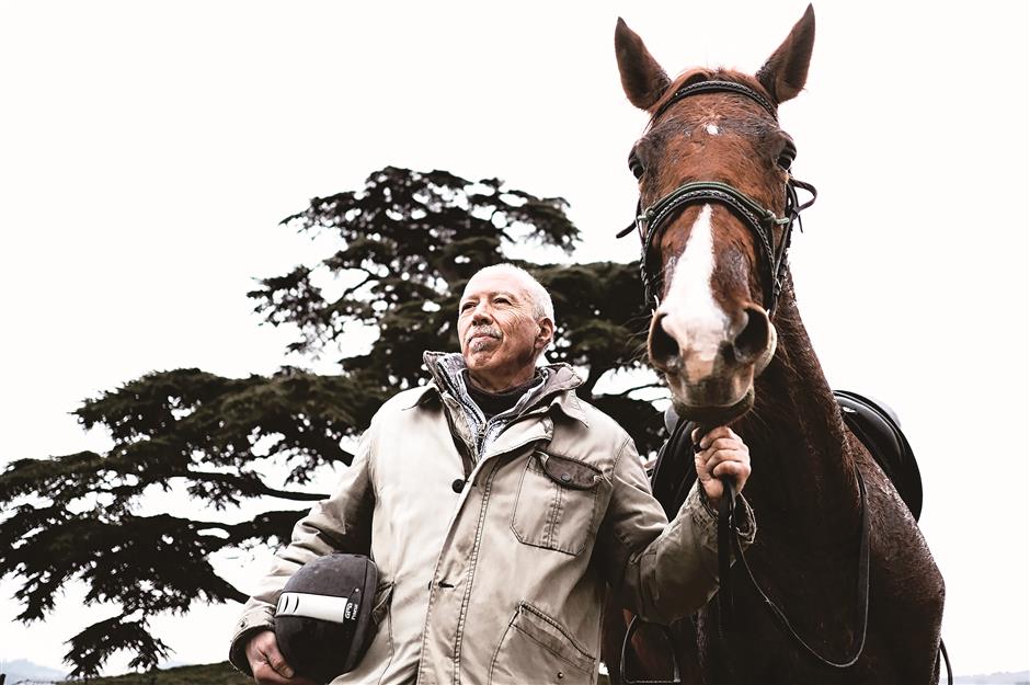 Italy's country doctor making house calls on horseback