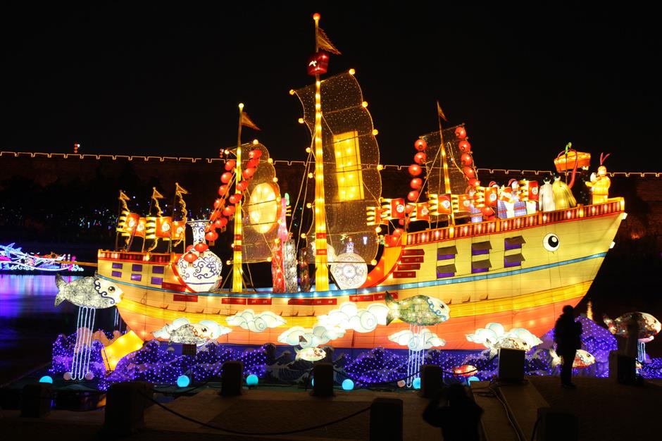 Lanterns to illuminate night of Lantern Festival