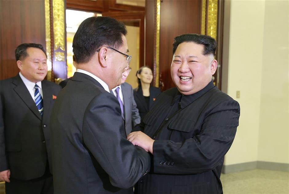 Top DPRK leader reaches 'satisfactory' agreement with envoy over S. Korean president's intention for summit