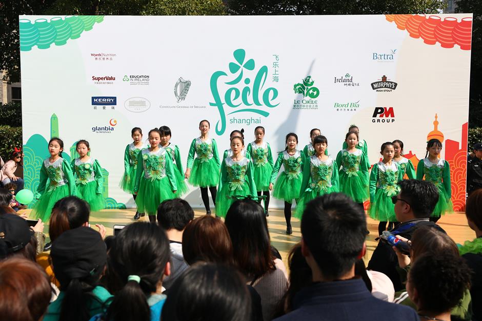 Irish festival celebrated in Shanghai