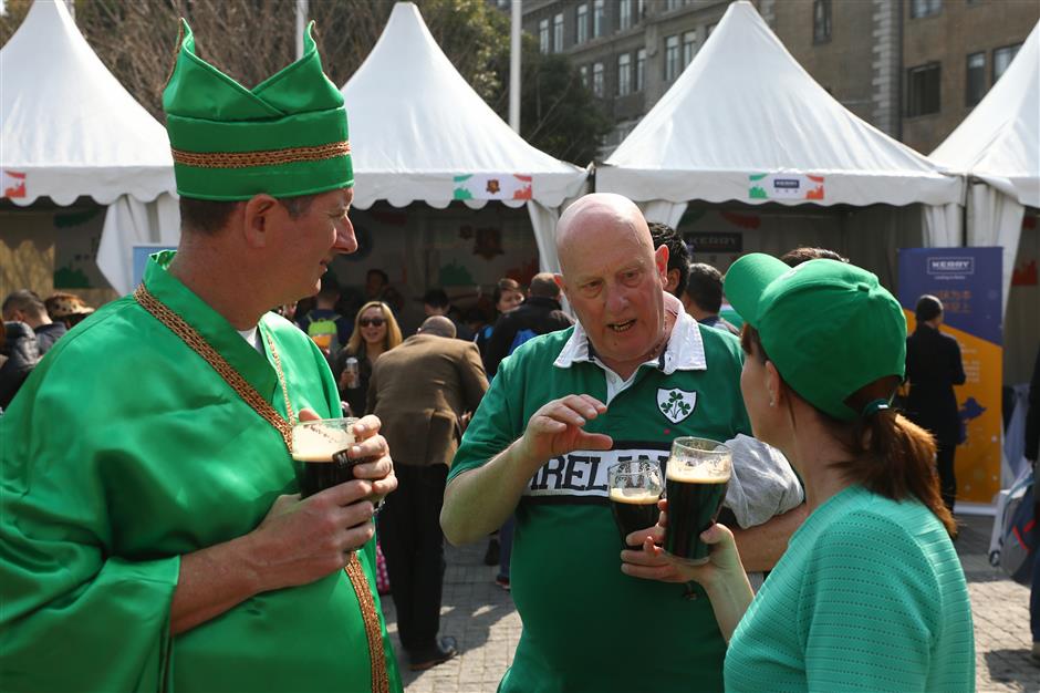 Irish festival celebrated in Shanghai