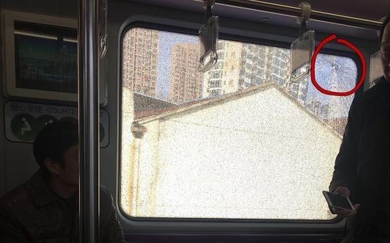 Teenage student investigated over pellet hole on Metro train window