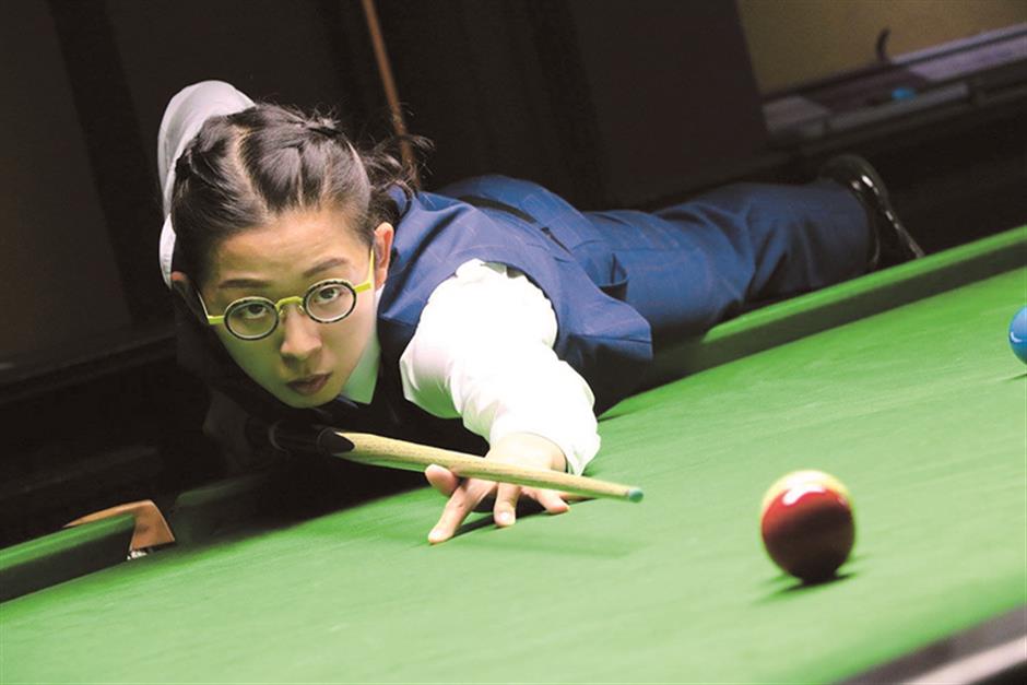 Asian queen's cue to break into men's game