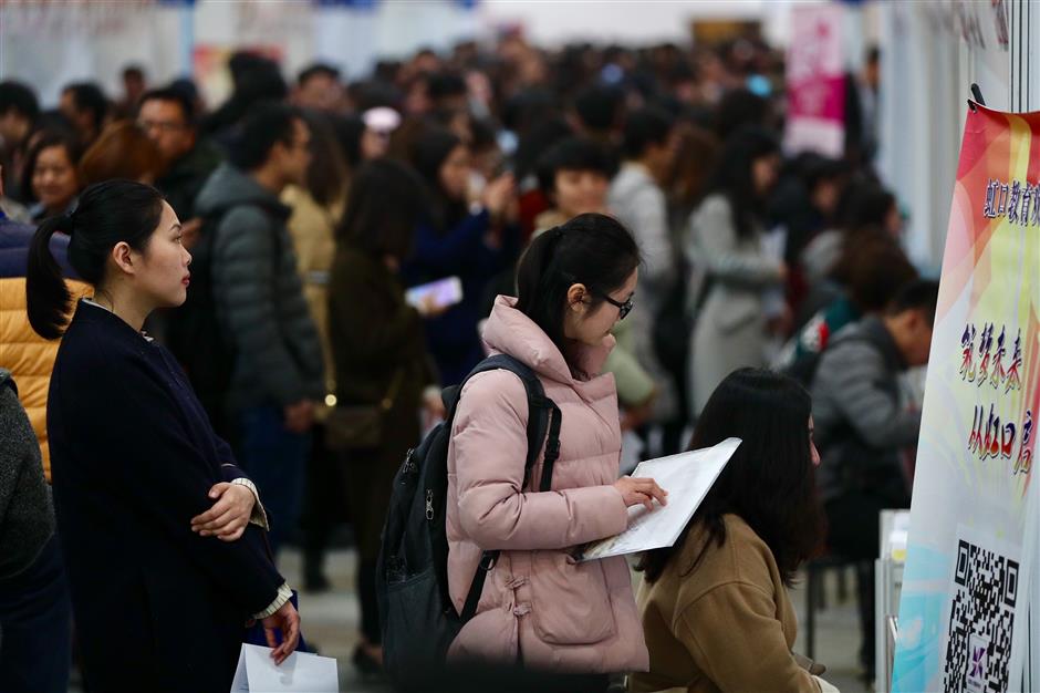 Job fair shows high demand for preschool, art and music teachers