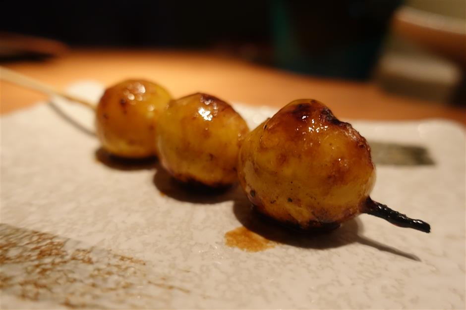 Torishou skewer an alternative to yakitori