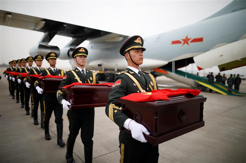 S. Korea returns more remains of Chinese soldiers killed in Korean War