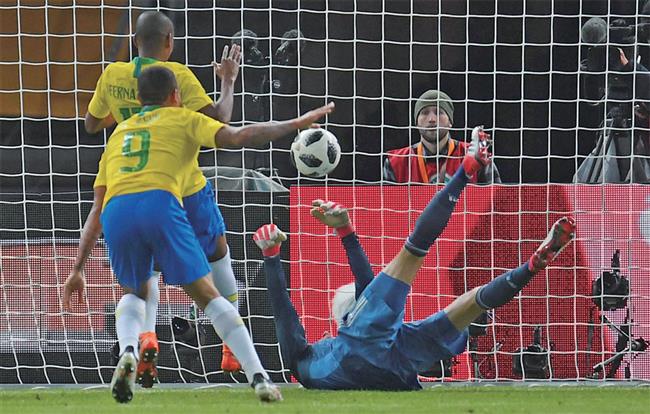 Brazil hits form but history unfavorable