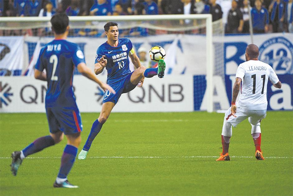 Shenhua exits ACL after Antlers home draw