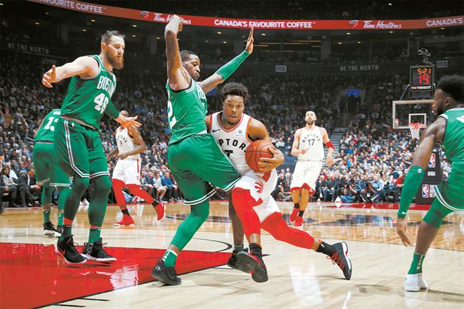 Raptors rout Celtics, hot Sixers knock Pistons out of playoff race