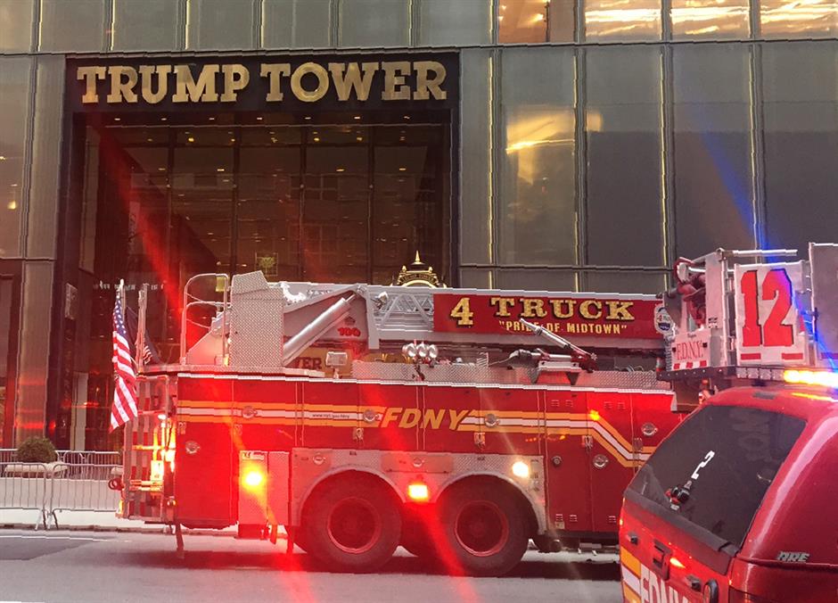 One killed in apartment fire at Trump Tower in New York