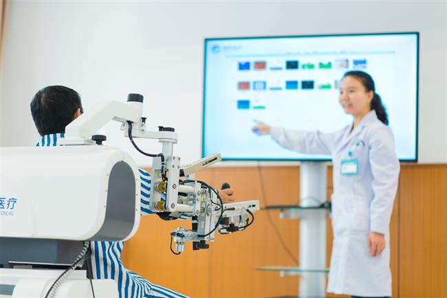 Robotic devices and games used for rehabilitation