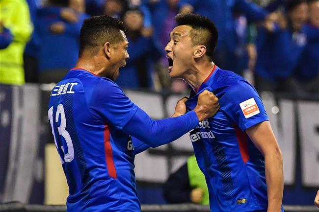 SIPG extends streak to stay on top, Shenhua holds champion Evergrande