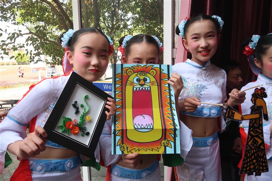 Intangible cultural heritage promoted at local school