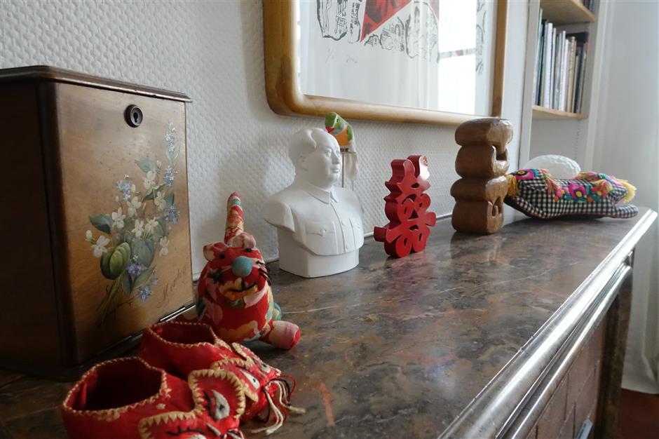 Chinese memories in a French home