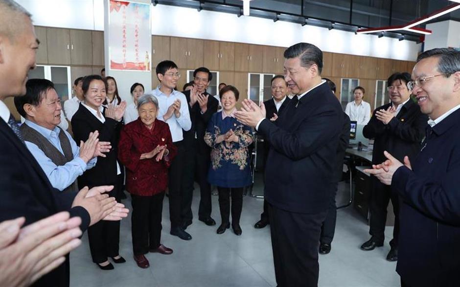 Xi calls for maintaining new development philosophy, winning 'three tough battles'