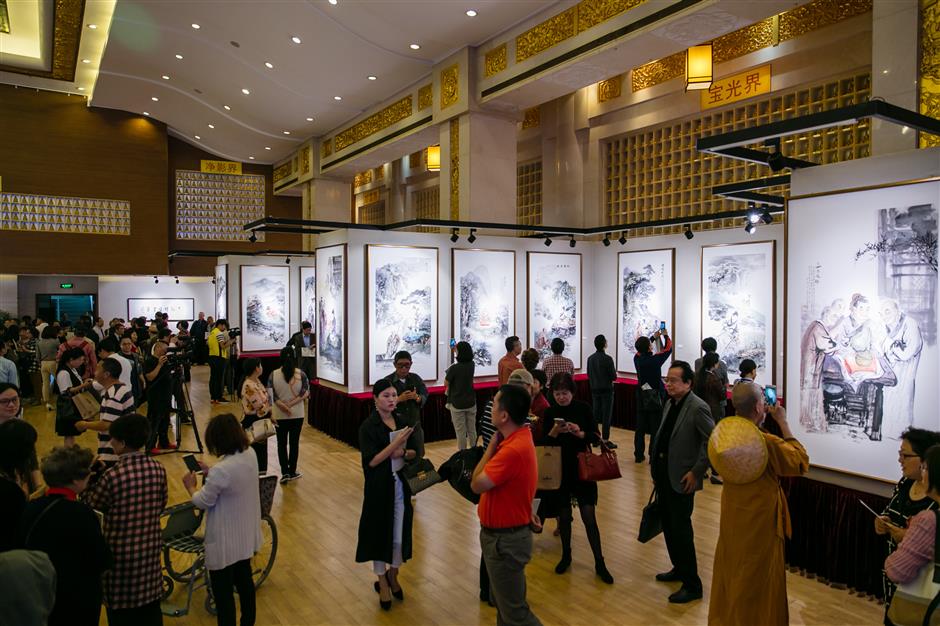 Exhibitions about Zen patriarch starts in city temple