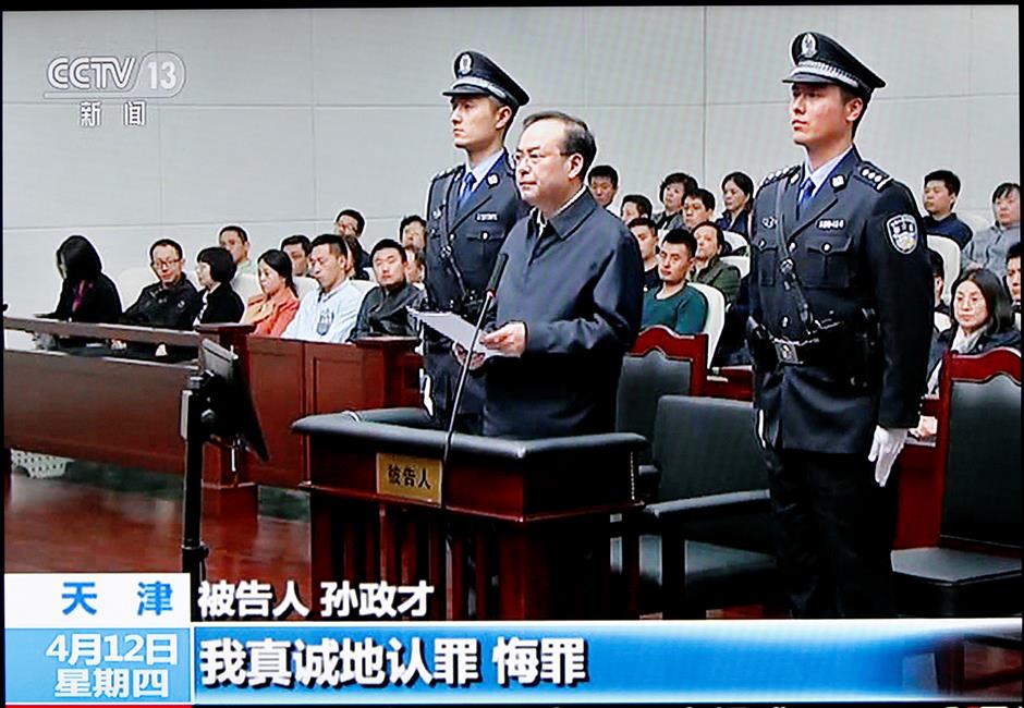 Sun Zhengcai gets life sentence for bribery