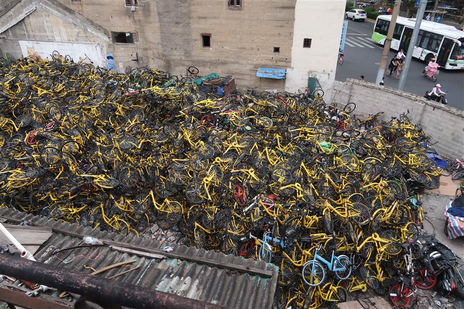 Bike dumps create a growing headache