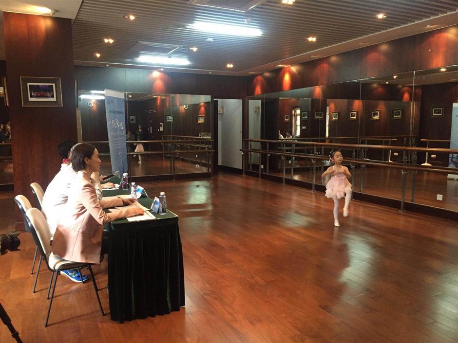 Child ballet ambassadors selected from dozens of hopefuls