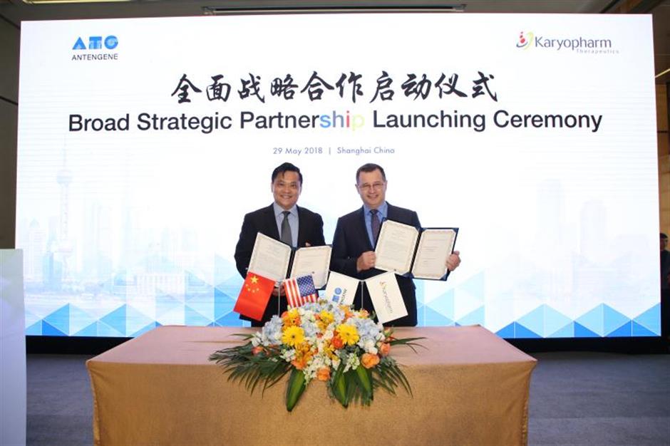 Shanghai startup Antengene signs a strategic biopharmaceutical deal with Karyopharm