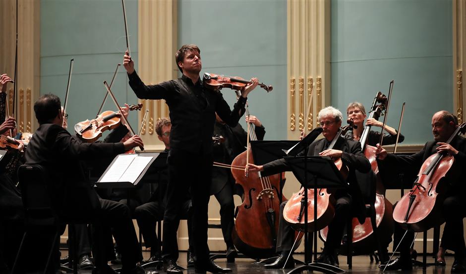 Violinist praises Shanghai audiences