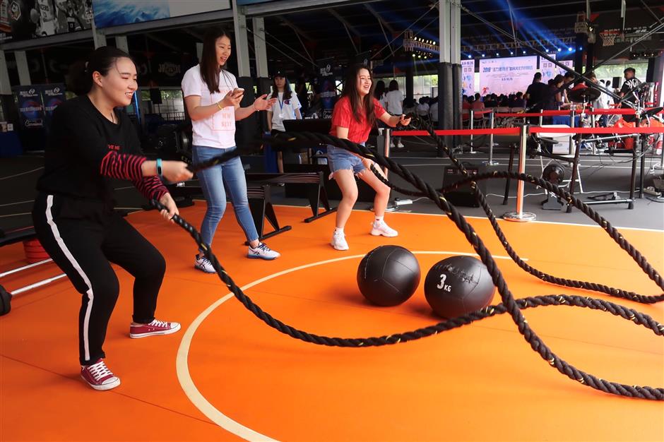 Sports festival opens for white-collar workers