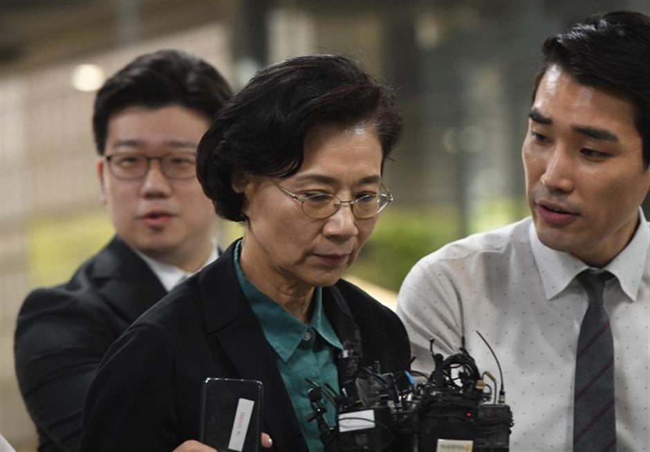 Mother of 'nut rage' Korean Air heiress grilled over illegal maids