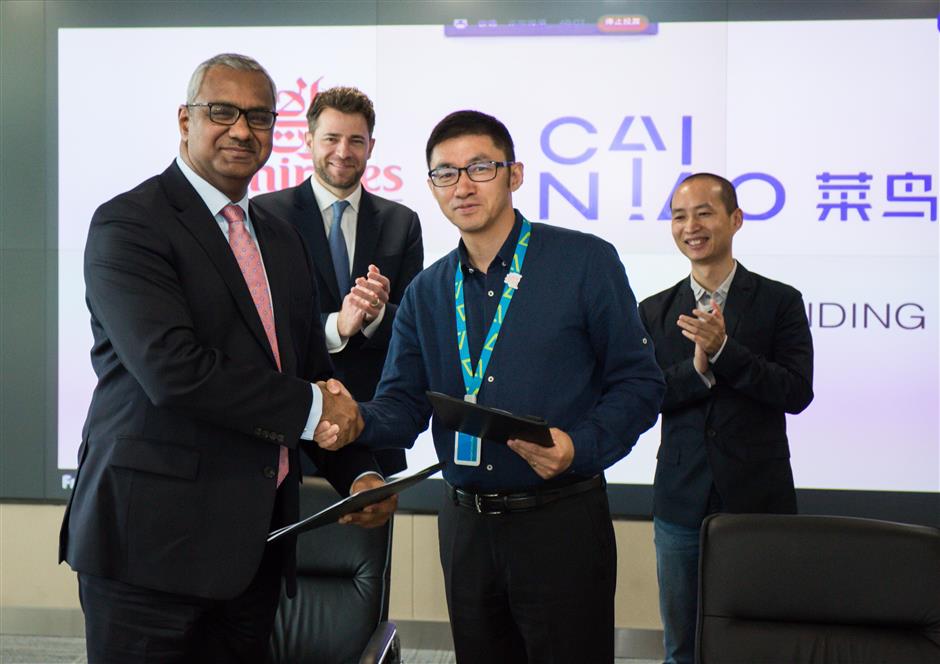 Cainiao Network and Emirates' SkyCargo to set up a digital trade transfer hub at Dubai airport