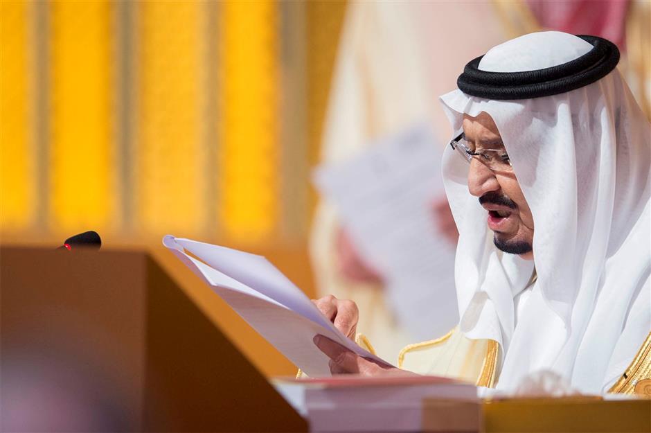 Saudi king said will boost oil output if needed