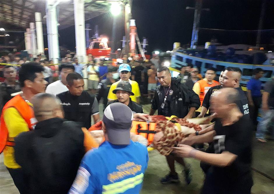 At least 33 killed, 23 still missing after boats capsize in southern Thailand