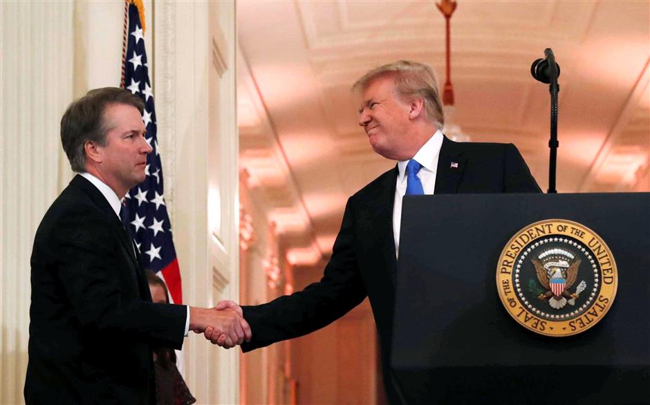 Trump picks conservative judge Kavanaugh for US Supreme Court