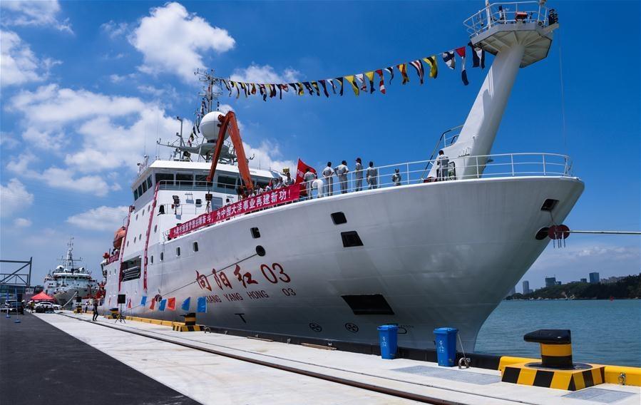 Chinese scientists set off for 50th ocean research expedition